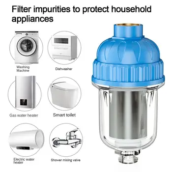 Выходной очиститель, фильтр для кухонного крана, предварительный фильтр, универсальный фильтр для душа, фильтр для воды из крана, Передний фильтр для воды