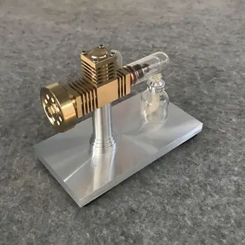 Мини-модель двигателя Стирлинга с горячим воздухом, игрушка, двигатель-генератор с воздушным подогревом, сделай сам, мотор-генератор