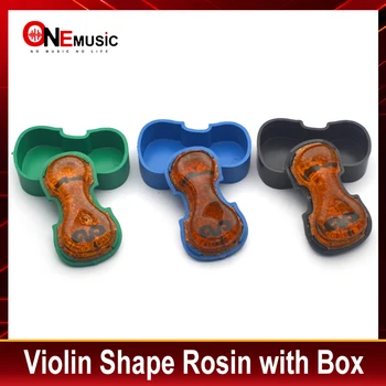 Yeanling Скрипка хорошего качества, Альт, виолончель, Канифольная форма для скрипки с пластиковой коробкой Синий/Зеленый/черный
