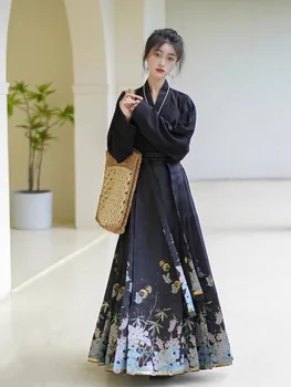 Мамяньцунь в стиле Лонг Мин, женщины Цяньлицзяншань Ежедневно улучшается Новая китайская рабочая одежда Hanbok Female