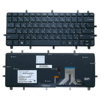 CF AR Арабская клавиатура с подсветкой для Ультрабука HP ENVY Spectre XT Pro 13-2000 TPN-C104 XT-13 13-B000 Канадский Французский 700381 MP-11L1
