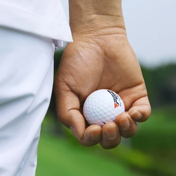 3-Слойный Белый Мяч Для Соревнований По Гольфу В помещении На Открытом Воздухе, Мяч Для Гольфа На Заднем Дворе, Подарок Для Игроков В гольф