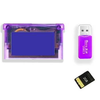 Устройство для резервного копирования игр емкостью 2 ГБ, адаптер для карт Super-Card SD-Flash для GBA-NDSL 40GE