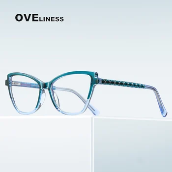 Модные очки для чтения с защитой от синего света, Очки для дальнозоркости, оптические очки класса люкс с дальнозоркостью, диоптрий До + 2,50 + 4,0