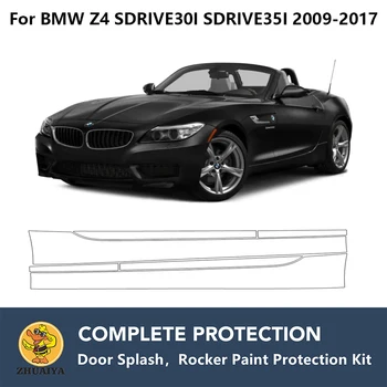 Предварительно Вырезанные Коромысла Для Защиты От краски Прозрачный Комплект Защиты Бюстгальтера TPU PPF Для BMW Z4 SDRIVE30I SDRIVE35I 2009-2017