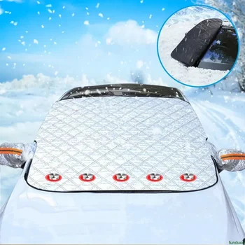 Для Kia k5 Optima 2016 2017 2018 2019 2020 2021, Магнитное очень толстое лобовое стекло автомобиля, Зимний снежный покров, Летние Солнцезащитные козырьки