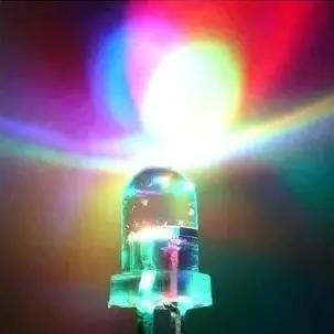 YYT 50ШТ Медленная вспышка, Быстрая вспышка5 мм, RGB трехцветный красочный, светодиод, светодиодная трубка, LED, красочный СВЕТОДИОД