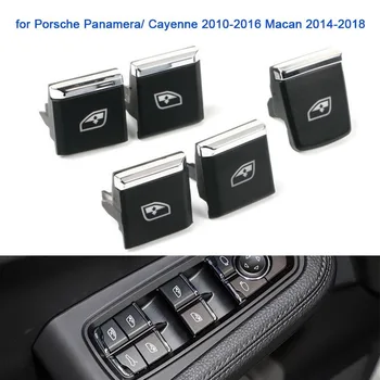 Замена Кнопки Переключения Стеклоподъемника Водителя и Пассажира Для Porsche Cayenne Panamera 2010-2016 Macan 2014-2018