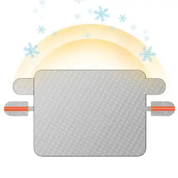 Снежный покров для лобового стекла автомобиля Магнитный Водонепроницаемый Светоотражающий Снежный покров Универсальный Солнцезащитный Пылезащитный чехол для лобового стекла