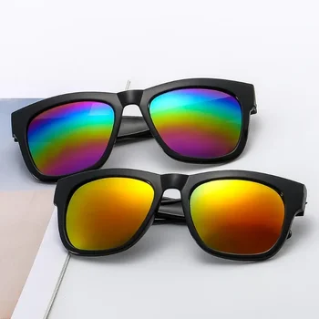 очки, популярные хипстерские мужские черные солнцезащитные очки для мужчин и женщин, европейские и американские солнцезащитные очки для женщин