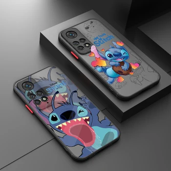 Disney Cool Stitch Для Redmi K40 K20 A1 A2 12C 11A 10X 9C 9AT AT Pro NFC Gaming Pro Plus 4G Матовый Полупрозрачный Чехол Для Телефона