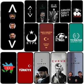 Флаг Турции Cukur Чехол для телефона Samsung Galaxy A13 A71 A21S A22 A73 A42 A03 A02 A11 A70 A72 A7 Funda Мягкий Чехол
