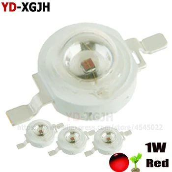Высокое качество Grow LED 1W 3W5W Темно-красный 620nm 660NM Светодиодный Чип COB SMD Для DIY LED Садоводство цветочные клумбы внутренняя посадка заполняющий свет