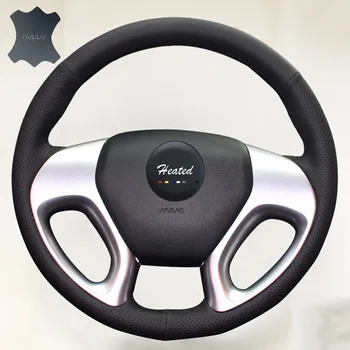 Крышка рулевого колеса автомобиля для Hyundai ix35 Tucson 2 2011-2015 capa para volante с оплеткой на рулевом колесе