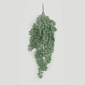 130 см Искусственные настенные листья софоры Японской, искусственные Зеленые растения Ивы, украшение свадебной арки