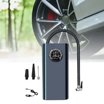 Устройство для накачивания шин Портативный электрический воздушный компрессор для автомобилей, велосипедов, мотоциклов
