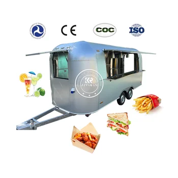 2023 Китайский завод по производству грузовиков с едой Бургер Картошка Фри Блинчики Чай с пузырьками Мороженое Кофе Грузовик с едой
