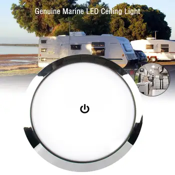 12V 24V RV LED Потолочный Купол На Крыше Светильник Внутренняя Лампа Для Автодома Аксессуары Для Кемпинга Морская Потолочная Крыша L D4U7