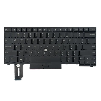 Оригинальная Американская Раскладка Клавиатуры Ноутбука Замена для LenovoThinkPad E480 E485 E490 L480 T480S Ноутбук Черный Челнок