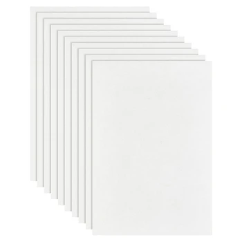 20 штук прямоугольной бумаги из керамического волокна размером 11,6X8,2 дюйма, белая бумага для микроволновой печи для изготовления ювелирных изделий из стекла своими руками