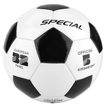 Размер 5 Черно-белых футбольных мячей Тренировка студенческой команды Детский матч