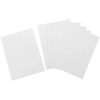 6 Шт. Пустая доска Сублимационный Алюминиевый лист Блокноты Металлическая Настенная рамка для плаката Фото из сплава