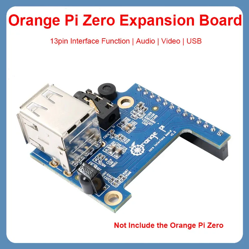 Плата Расширения Orange Pi Zero USB Interface 13pin Interface Функциональная Плата Для Разработки OPi Zero Mini PC Board - 0