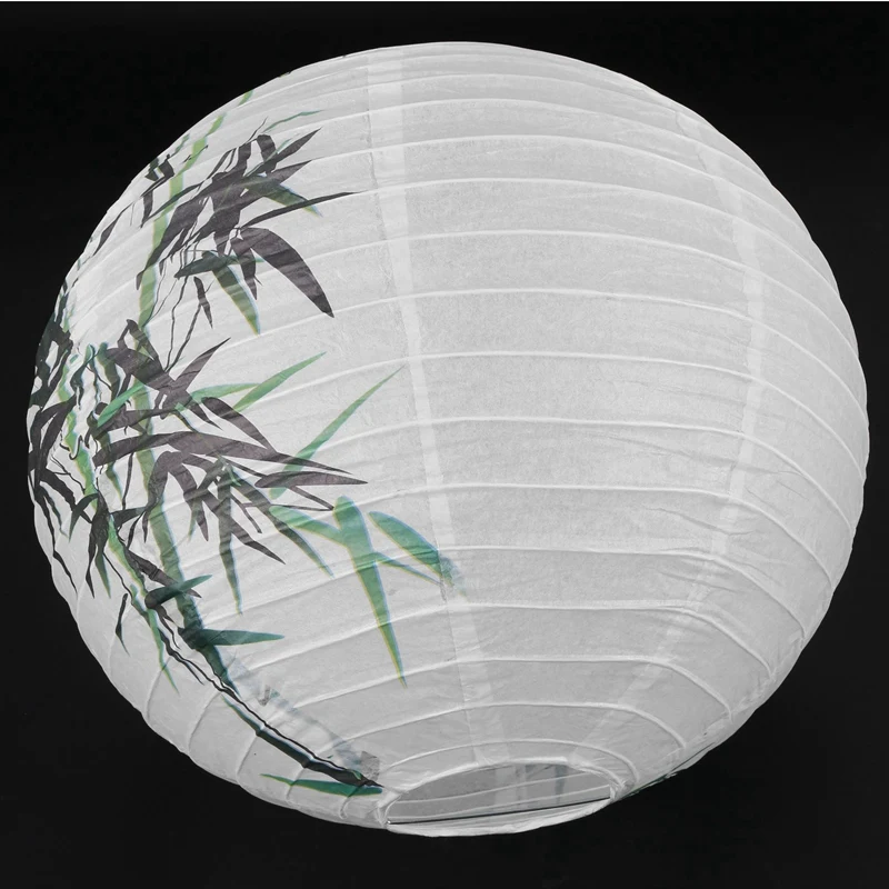 Бумажный фонарь с абажуром 6X30 см, украшение в восточном стиле, китайский, бамбуковый - 3