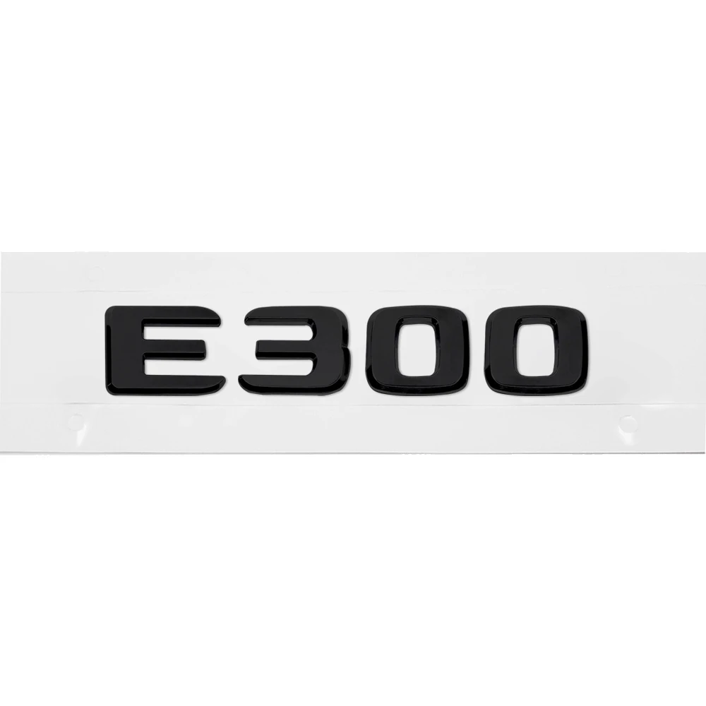 ABS Пластик E300 E320 E320L Багажник Задний Логотип Значок Эмблема Наклейка Для Mercedes Benz E Class W207 W210 W211 W212 W213 - 1