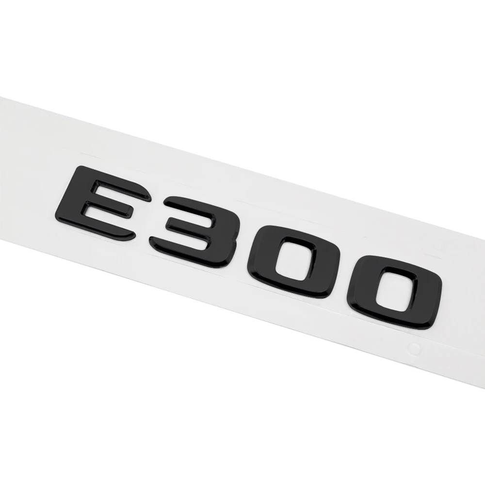 ABS Пластик E300 E320 E320L Багажник Задний Логотип Значок Эмблема Наклейка Для Mercedes Benz E Class W207 W210 W211 W212 W213 - 2