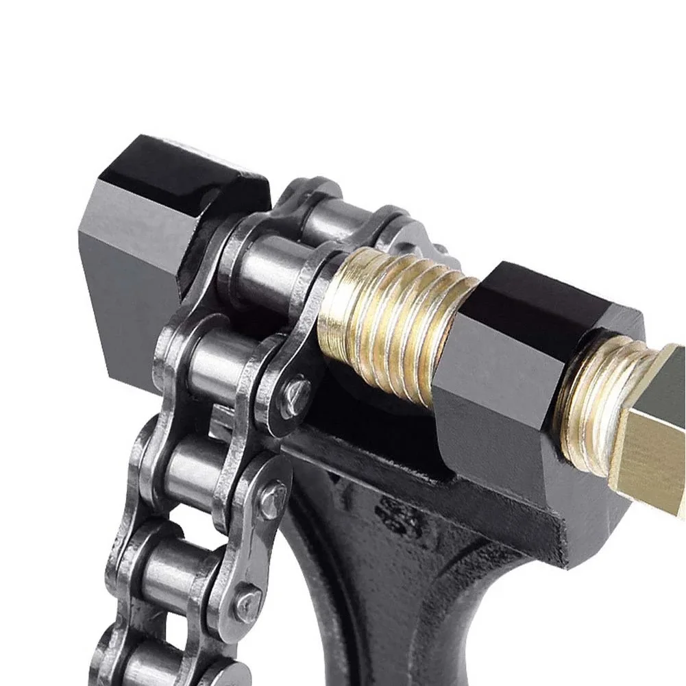 Инструмент для разборки мотоциклетных цепей Подходит для большинства стандартных цепей 420-530 и цепей с уплотнительными кольцами - 4