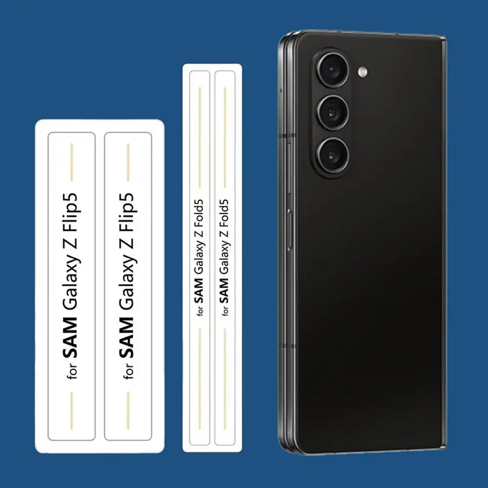Гидрогелевая Пленка для Samsung Z Fold 5 Защитная Пленка для Шарниров Боковая Защитная Пленка для Телефона Galaxy Z Fold5 Screen Protector Fil D2X3 - 1