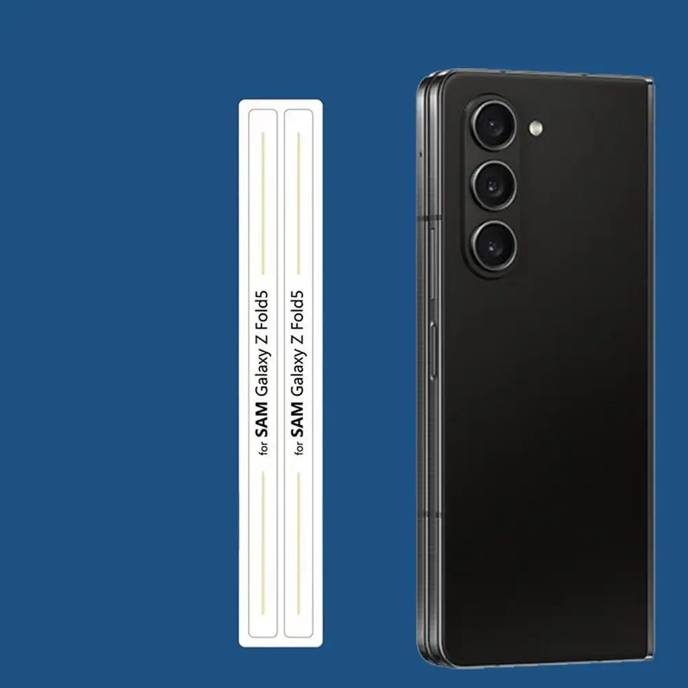 Гидрогелевая Пленка для Samsung Z Fold 5 Защитная Пленка для Шарниров Боковая Защитная Пленка для Телефона Galaxy Z Fold5 Screen Protector Fil D2X3 - 2