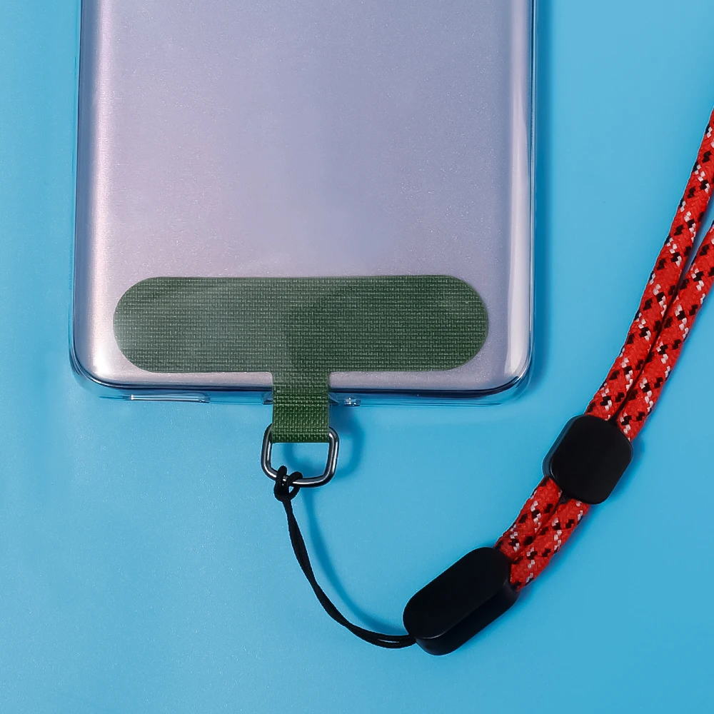 Универсальный язычок для телефонного троса, сменный шнур, карта, ремешок для мобильного телефона, крепление на шнурке, защита от потери, Нейлоновая накладка, накладка для iPhone - 3