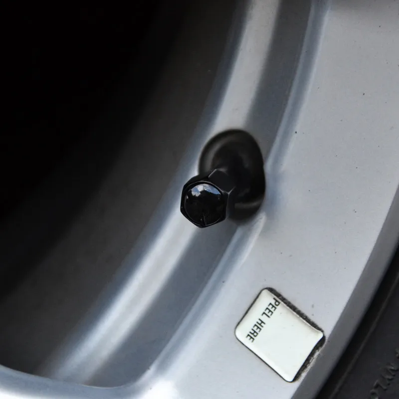 Для автомобиля JEEP Защищенная от кражи алюминиевая шина Металлическая крышка клапана колеса автомобиля Шины Клапаны Воздушные колпачки штока шины Герметичная крышка автомобиля - 3