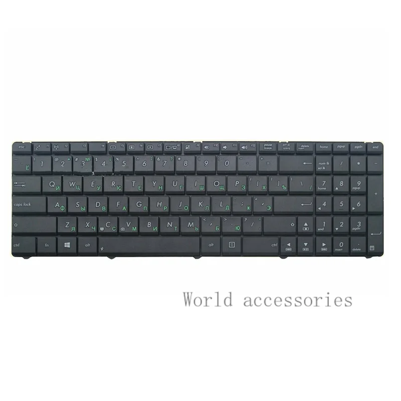 Русская клавиатура для ноутбука ASUS X73 X73E X73S X73SD X73SJ X73SL X73SM X73SV X73TA X73TK Черная клавиатура - 2