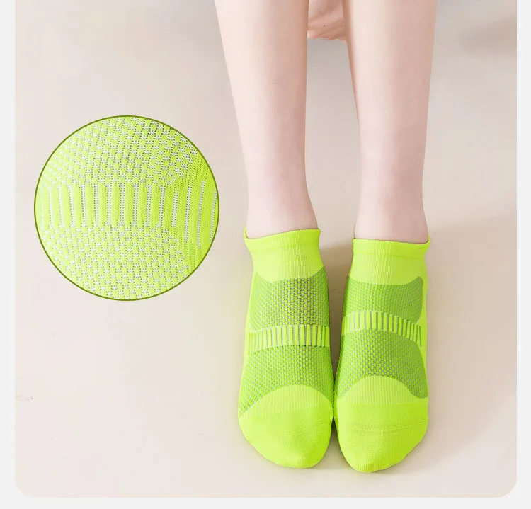 Профессиональные Спортивные Носки Для Мужчин И Женщин, Удобные Дышащие Носки Для Бега На Открытом Воздухе С Неглубоким Вырезом, Короткие Носки Для Бадминтона, Socken - 4