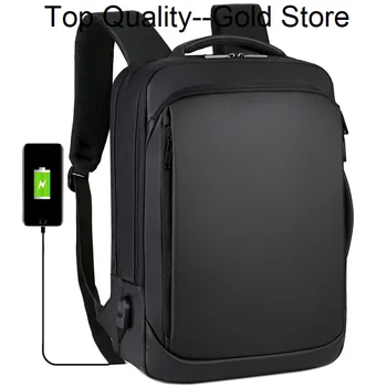 Новый рюкзак большой емкости для деловых поездок, мужская уличная портативная сумка для компьютера с USB, школьная сумка для ноутбука