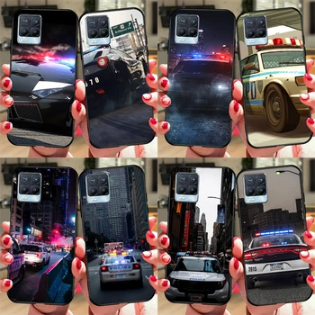 Полицейская Машина Для Realme 10 Pro Plus C55 C35 C33 C31 C30 C21Y GT Neo 5 OnePlus 11 10T Nord CE 2 Lite Case